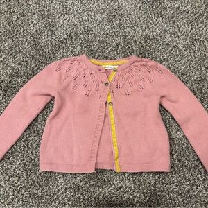 Baby Boden Pink Knit Cardigan 3-4 Year